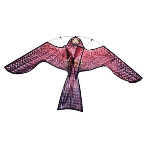 Cometa Águila Ahuyentadora De Pájaros – Protector De Cultivos Y Jardines De 125x60 Cm – Hecha De Nailon Y Fibra De Vidrio, Fácil De Montar, Ideal Para Granjas Y Exteriores